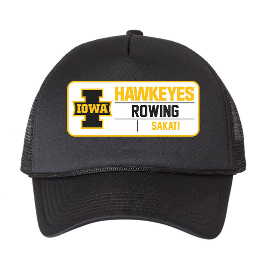 Iowa - NCAA Women's Rowing : Sidra Sakati - Trucker Hat-0