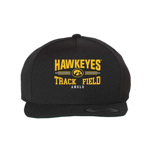 Iowa - NCAA Men's Track & Field : Jashua Anglo - Snapback Hat-0