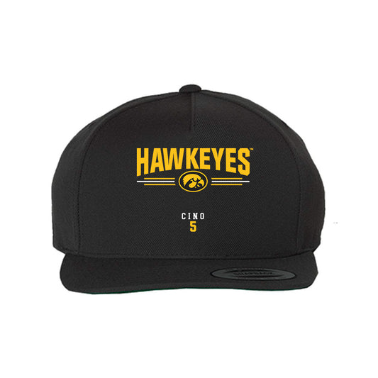 Iowa - NCAA Women's Soccer : Kylie Cino - Snapback Hat-0