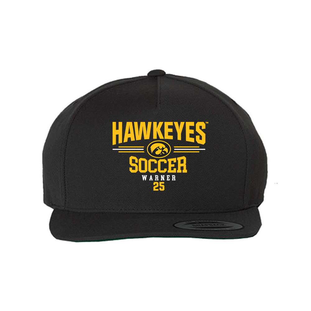Iowa - NCAA Women's Soccer : Abby Warner - Snapback Hat-0