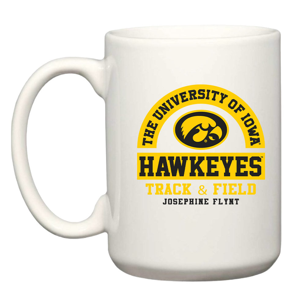 Iowa - NCAA Women's Track & Field : Josephine Flynt - Coffee Mug-0