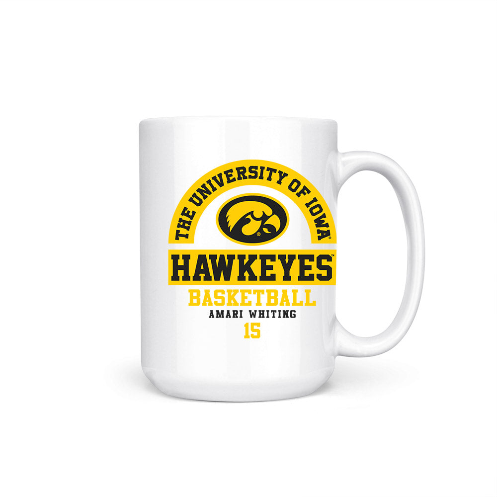 Iowa - NCAA Women's Basketball : Amari Whiting - Coffee Mug-0