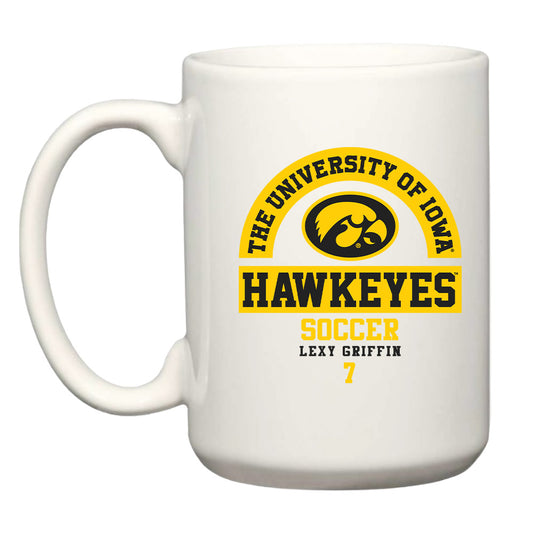 Iowa - NCAA Women's Soccer : Lexy Griffin - Coffee Mug-0