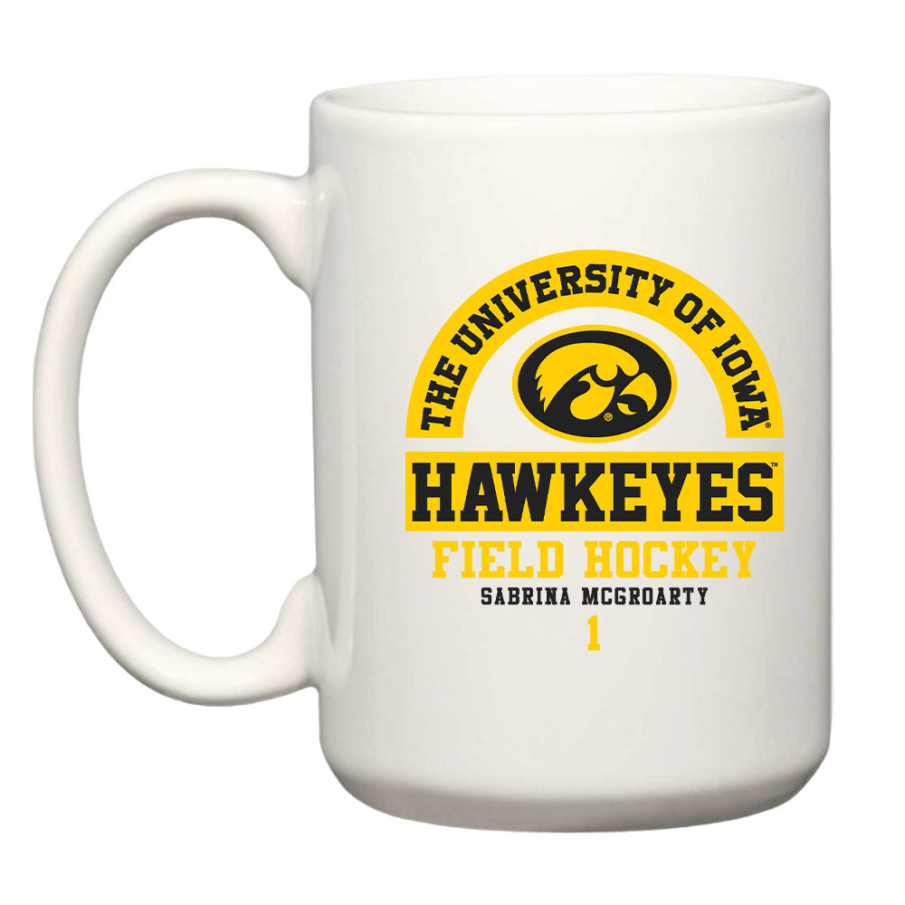 Iowa - NCAA Women's Field Hockey : Sabrina McGroarty - Coffee Mug-0