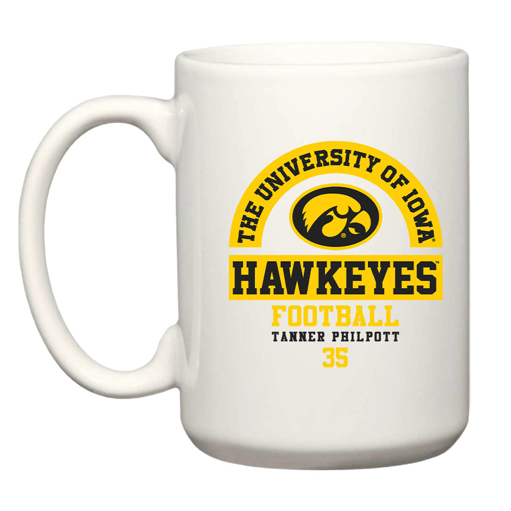 Iowa - NCAA Football : Tanner Philpott - Coffee Mug-0