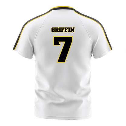 Iowa - NCAA Women's Soccer : Lexy Griffin - White Soccer Jersey-1