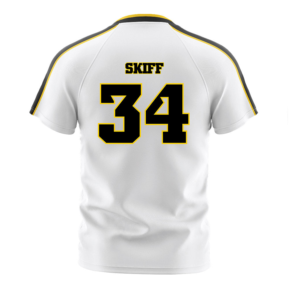 Iowa - NCAA Women's Soccer : Abby Skiff - White Soccer Jersey-1