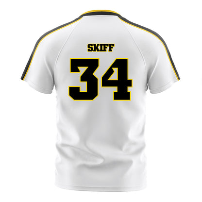 Iowa - NCAA Women's Soccer : Abby Skiff - White Soccer Jersey-1