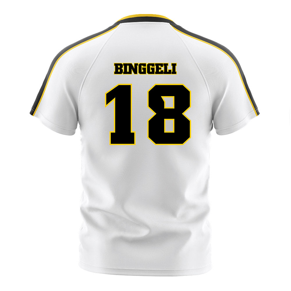 Iowa - NCAA Women's Soccer : Berkley Binggeli - White Soccer Jersey-1
