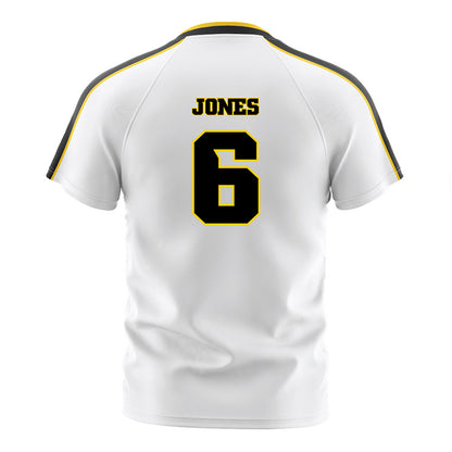 Iowa - NCAA Women's Soccer : Josie Jones - White Soccer Jersey-1