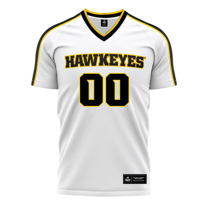 Iowa - NCAA Women's Soccer : Caroline Ready - White Soccer Jersey-0