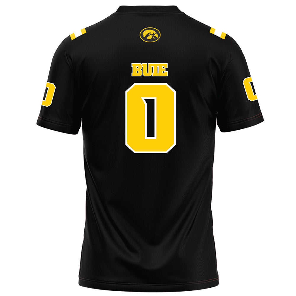 Iowa - NCAA Football : Jarriett Buie - Black Football Jersey-1