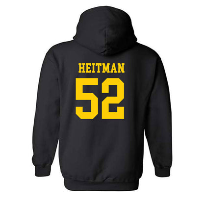 Iowa - NCAA Baseball : Nick Heitman - Hooded Sweatshirt-1