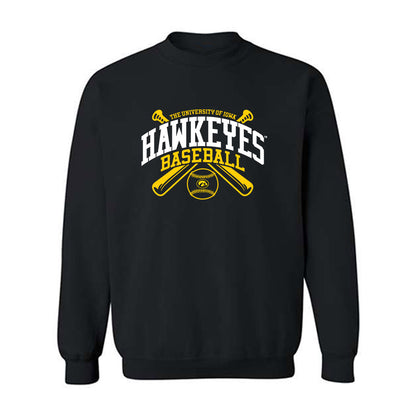 Iowa - NCAA Baseball : Nick Heitman - Crewneck Sweatshirt-0