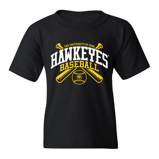 Iowa - NCAA Baseball : Carter Geffre - Youth T-Shirt
