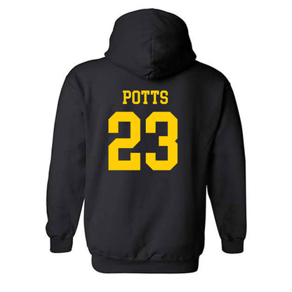 Iowa - NCAA Softball : Carly Potts - Sports Shersey Hooded Sweatshirt-1