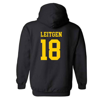 Iowa - NCAA Softball : McKenzie Leitgen - Sports Shersey Hooded Sweatshirt-1