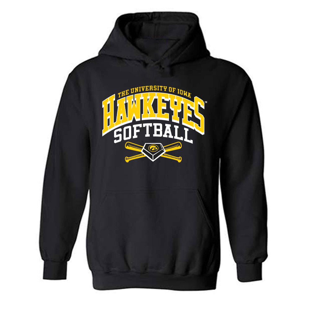 Iowa - NCAA Softball : Kayla Kersting - Sports Shersey Hooded Sweatshirt-0