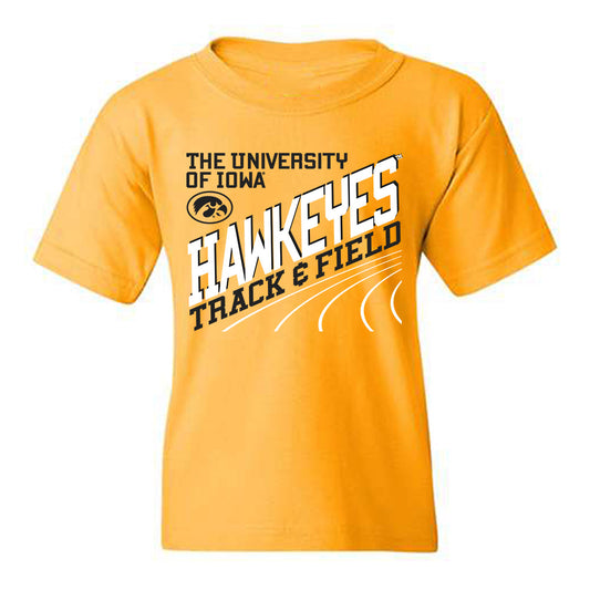 Iowa - NCAA Men's Track & Field : Jashua Anglo - Sports Shersey Youth T-Shirt-0