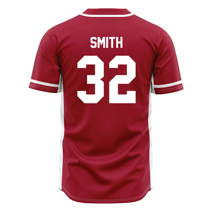 Oklahoma - NCAA Baseball : Brisco Smith - Maroon Jersey-1