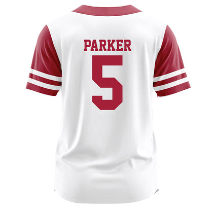 Oklahoma - NCAA Softball : Ella Parker - White Jersey-1