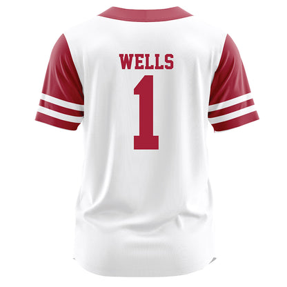 Oklahoma - NCAA Softball : Kendall Wells - White Jersey-1