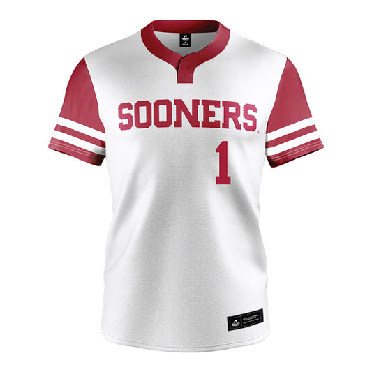 Oklahoma - NCAA Softball : Kendall Wells - White Jersey-0