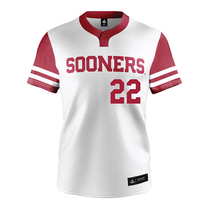 Oklahoma - NCAA Softball : Kai Minor - White Jersey-0