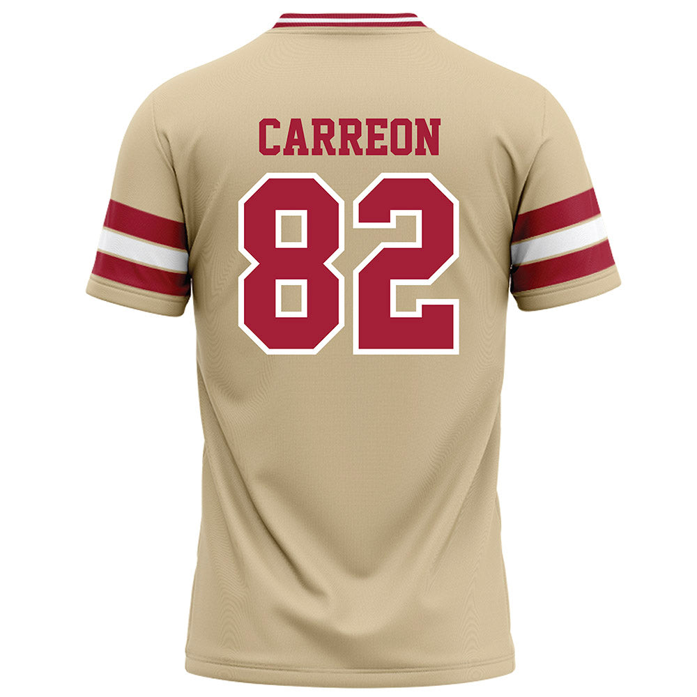 Oklahoma - NCAA Football : Ivan Carreon - Cream Football Jersey-1