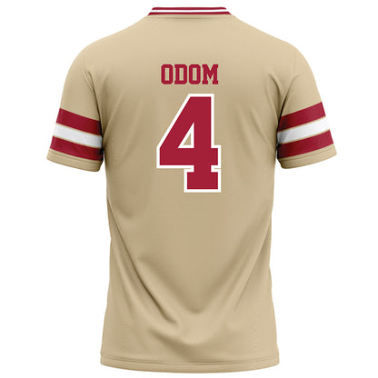 Oklahoma - NCAA Football : Daniel Odom - Cream Football Jersey-1