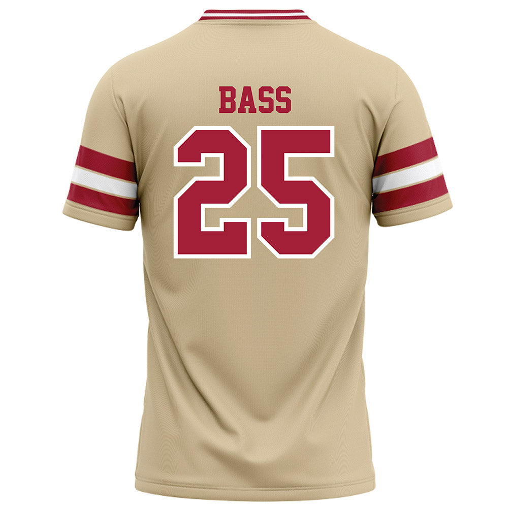 Oklahoma - NCAA Football : Andy Bass - Cream Football Jersey-1