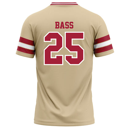 Oklahoma - NCAA Football : Andy Bass - Cream Football Jersey-1