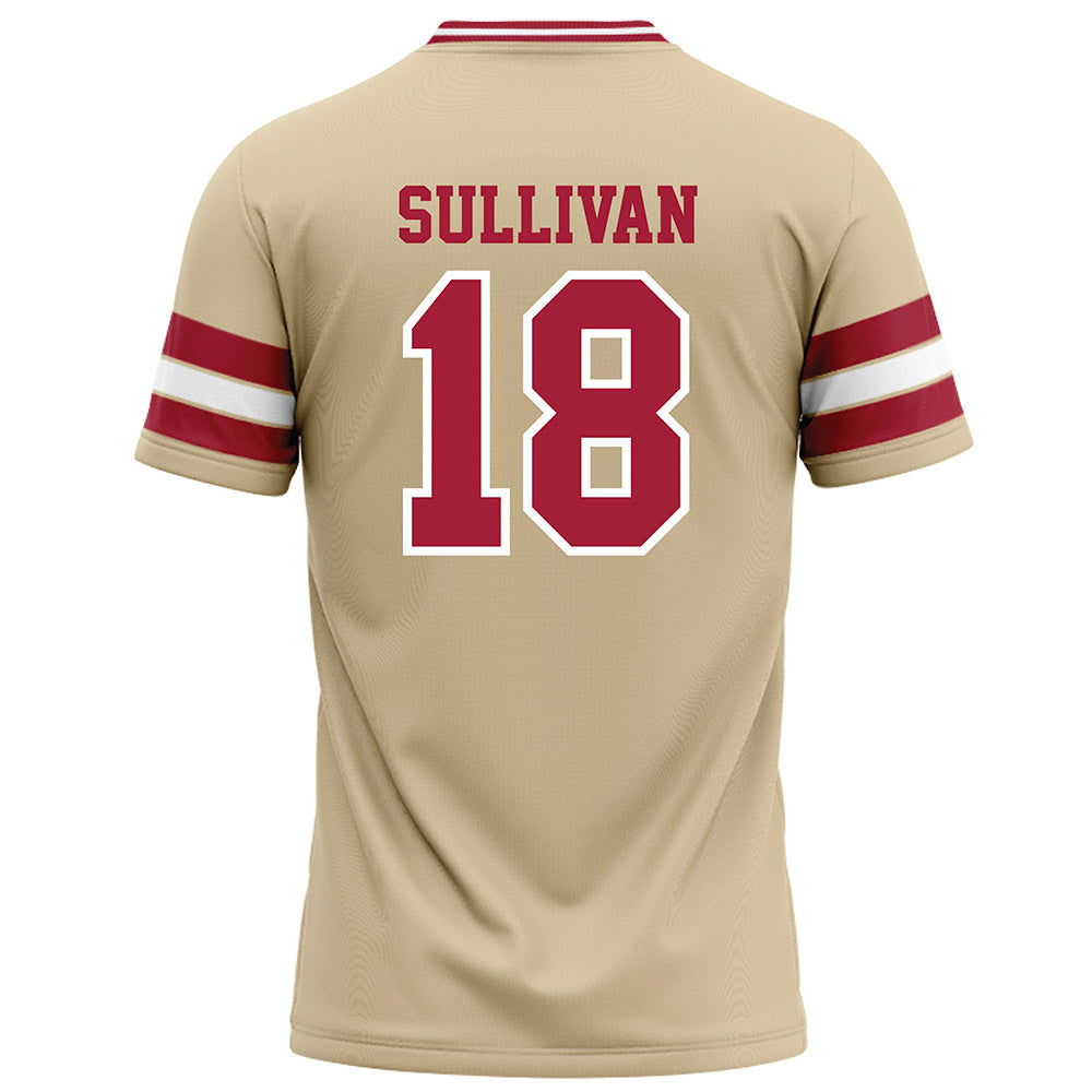 Oklahoma - NCAA Football : Cole Sullivan - Cream Football Jersey-1