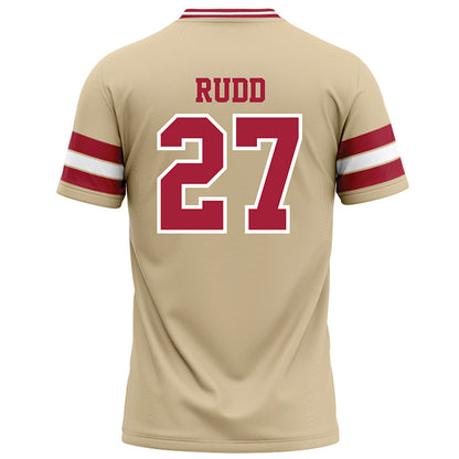 Oklahoma - NCAA Football : Trace Rudd - Cream Football Jersey-1