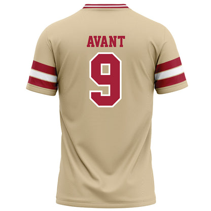 Oklahoma - NCAA Football : Lloyd Avant - Cream Football Jersey-1