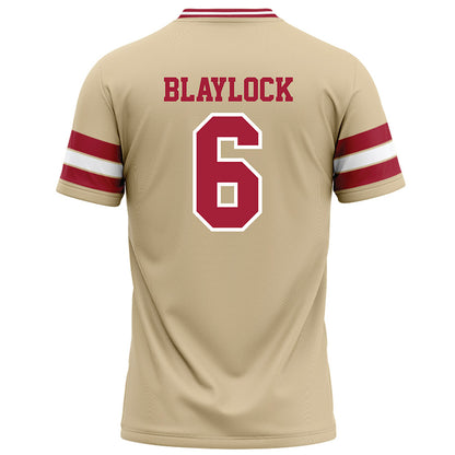 Oklahoma - NCAA Football : Tory Blaylock - Cream Football Jersey-1