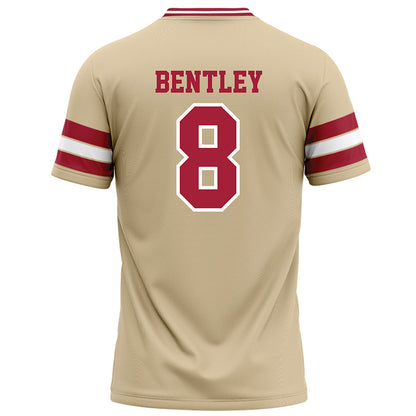 Oklahoma - NCAA Football : Bowe Bentley - Cream Football Jersey-1