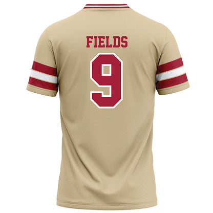 Oklahoma - NCAA Football : Dakoda Fields - Cream Football Jersey-1