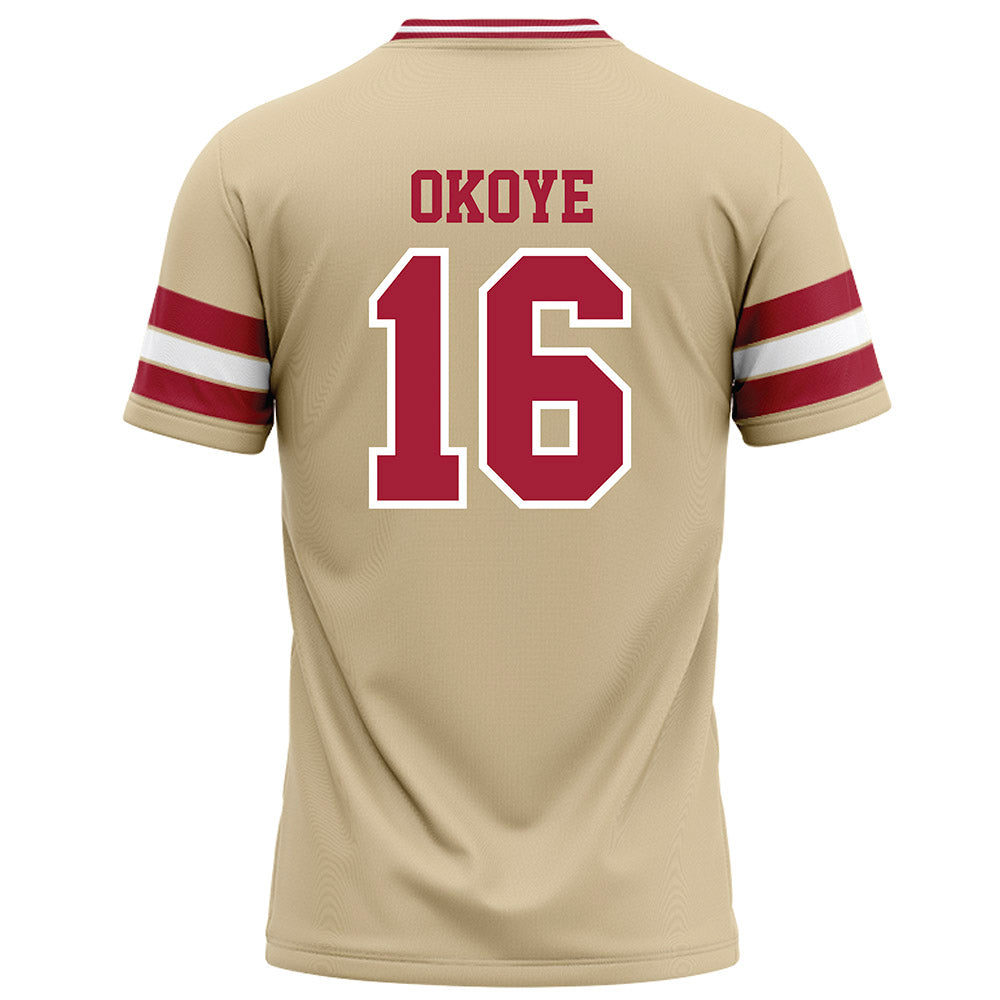 Oklahoma - NCAA Football : Danny Okoye - Cream Football Jersey-1