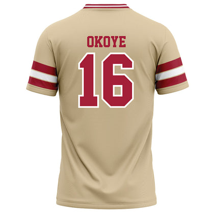 Oklahoma - NCAA Football : Danny Okoye - Cream Football Jersey-1