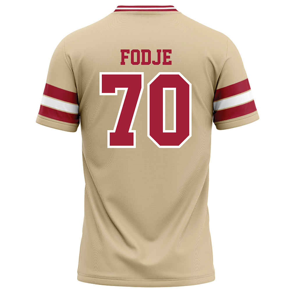 Oklahoma - NCAA Football : Ryan Fodje - Cream Football Jersey-1