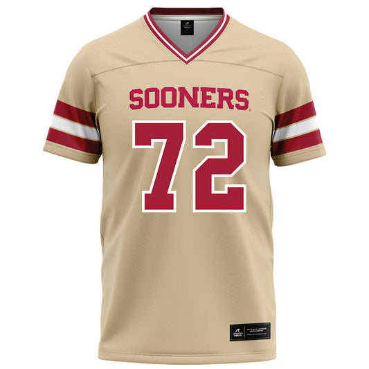 Oklahoma - NCAA Football : Fred Hinton - Cream Football Jersey-0