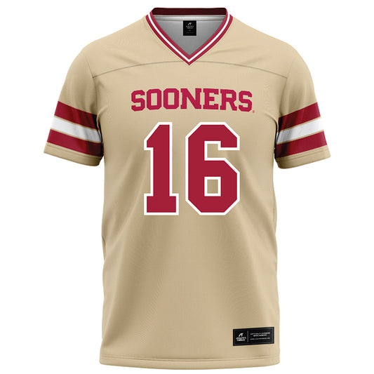 Oklahoma - NCAA Football : Danny Okoye - Cream Football Jersey-0