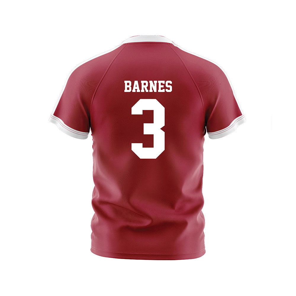 Oklahoma - NCAA Women's Volleyball : Tekoa Barnes - White Volleyball Jersey-1