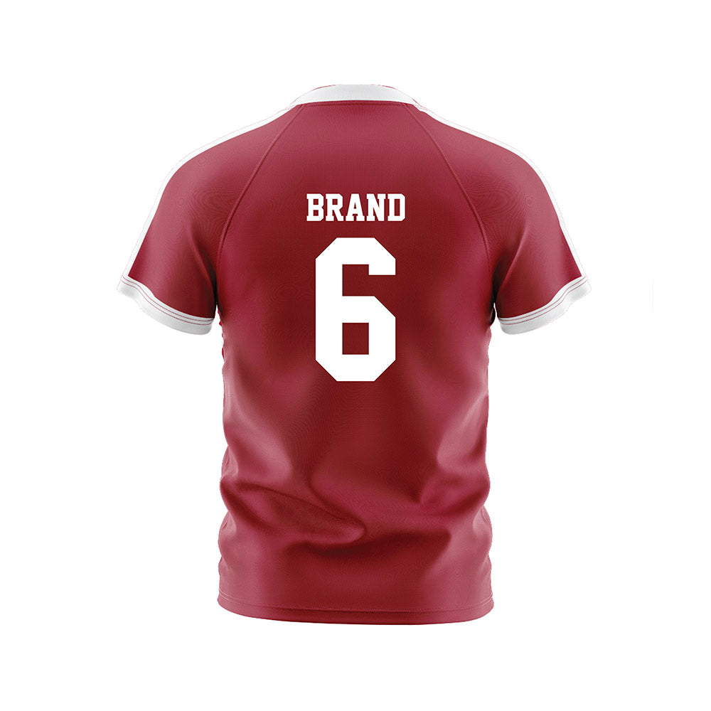 Oklahoma - NCAA Women's Volleyball : McKenna Brand - White Volleyball Jersey-1