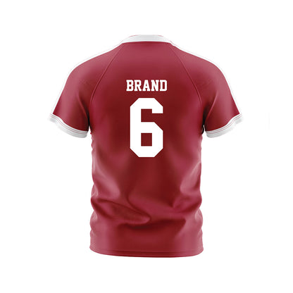 Oklahoma - NCAA Women's Volleyball : McKenna Brand - White Volleyball Jersey-1