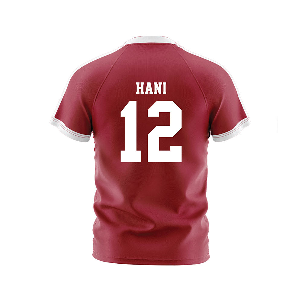 Oklahoma - NCAA Women's Volleyball : Elise Hani - White Volleyball Jersey-1