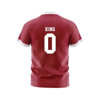 Oklahoma - NCAA Women's Volleyball : Mari King - White Volleyball Jersey-1
