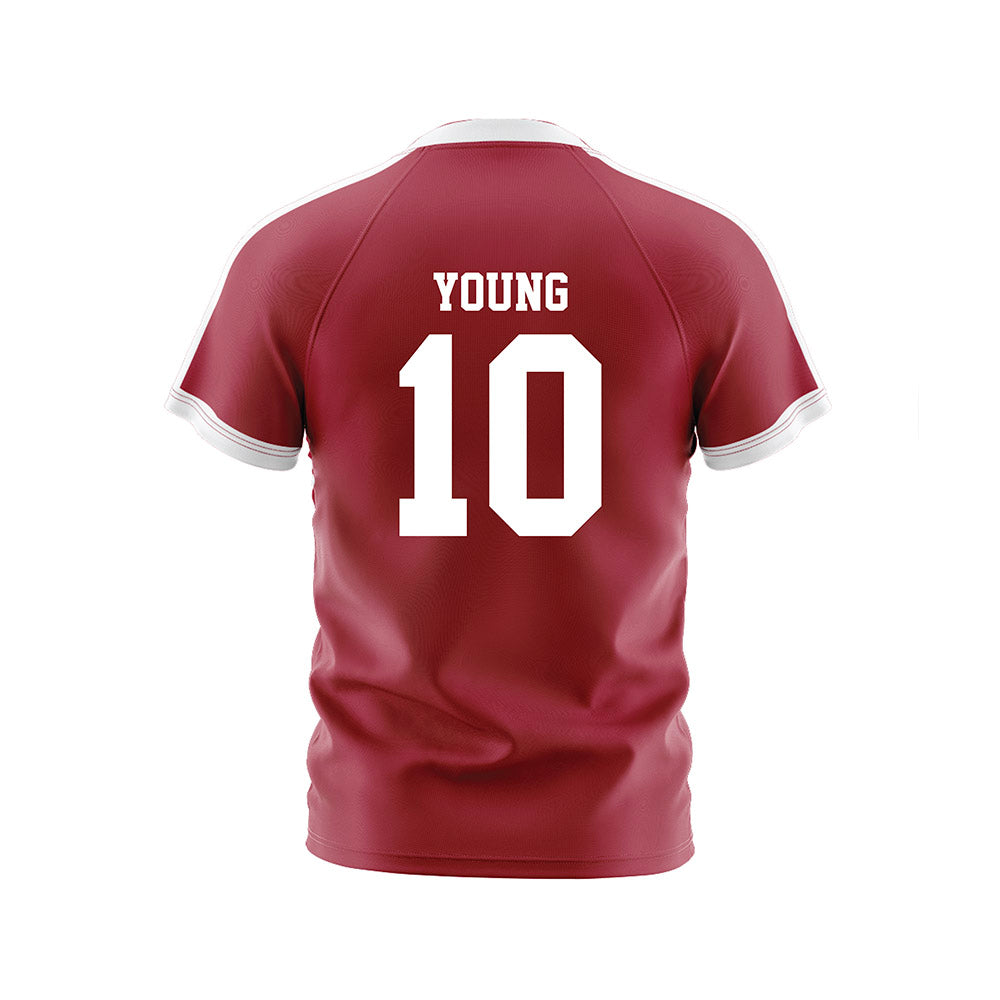 Oklahoma - NCAA Women's Volleyball : Mikala Young - White Volleyball Jersey-1