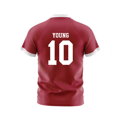 Oklahoma - NCAA Women's Volleyball : Mikala Young - White Volleyball Jersey-1